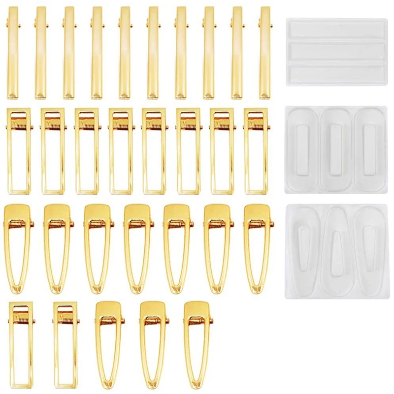 Заколка для волос полимерная форма заколка силиконовая сделай сам ювелирная