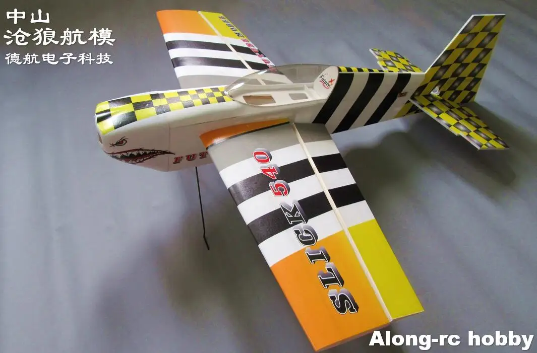 Будущее PP Материал самолет из пеноматериала RC 3D 38 &quot965mm размах крыльев 15E Slick540