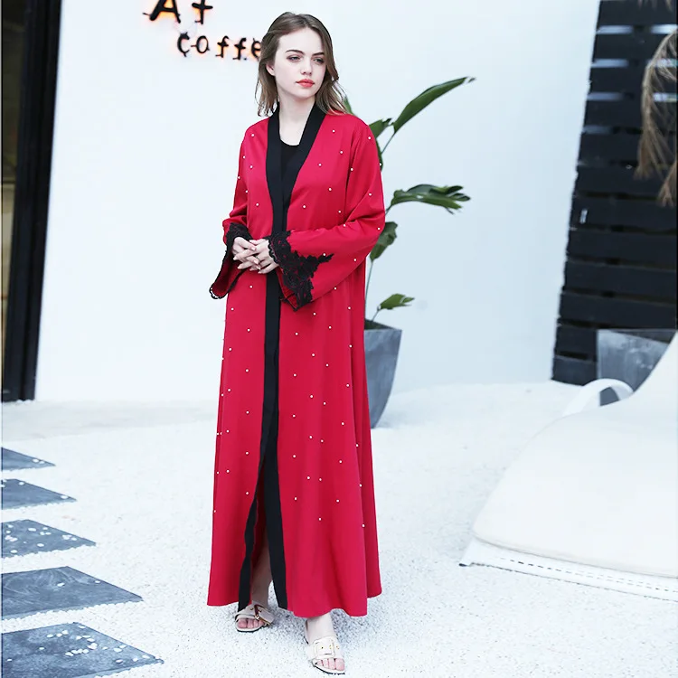New Supply Free Shipping Arab Muslim cardigan robes Turkish style fashion maxi dress Islam Women Clothing | Тематическая одежда и