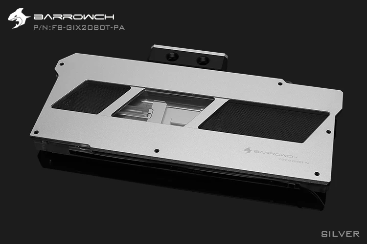 Barrowch FB-GIX2080T-PA цифровой термометр блоков GPU 5v 3pin Алюминий сплав Панель, для Gigabyte RTX2080Ti/2080/2070 Aorus