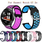 Ремешок силиконовый мягкий для Huawei watch GT 2e, сменный Браслет для смарт-часов Huawei Watch GT1 GT2 46 мм, 22 мм