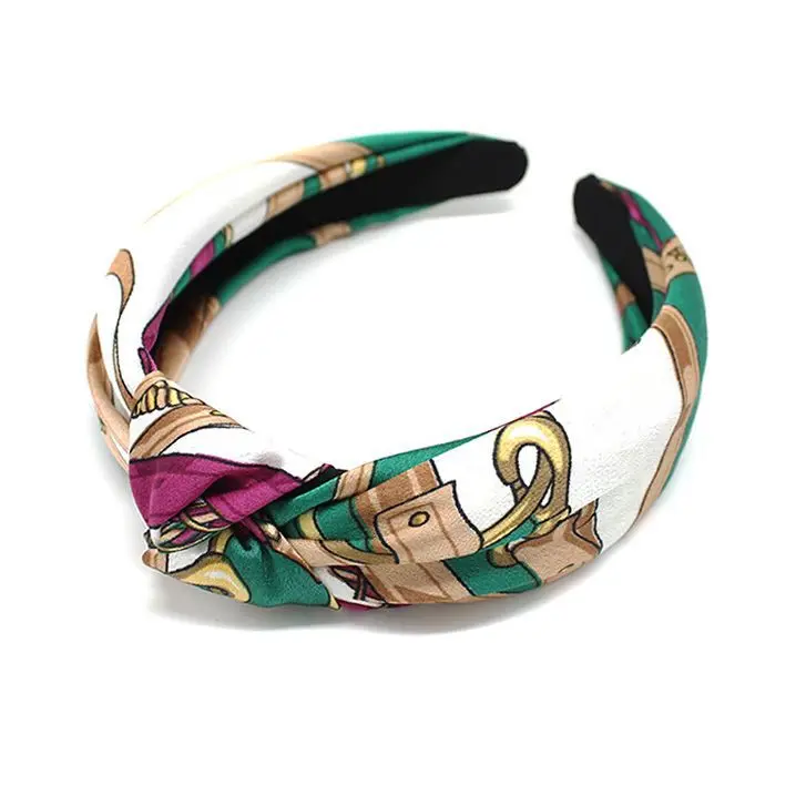 

Hair Clips 2021 Accessories Fashion All-match Hair Accessories Color Fabric Knotted Headband Headwearhair Accessories for Women