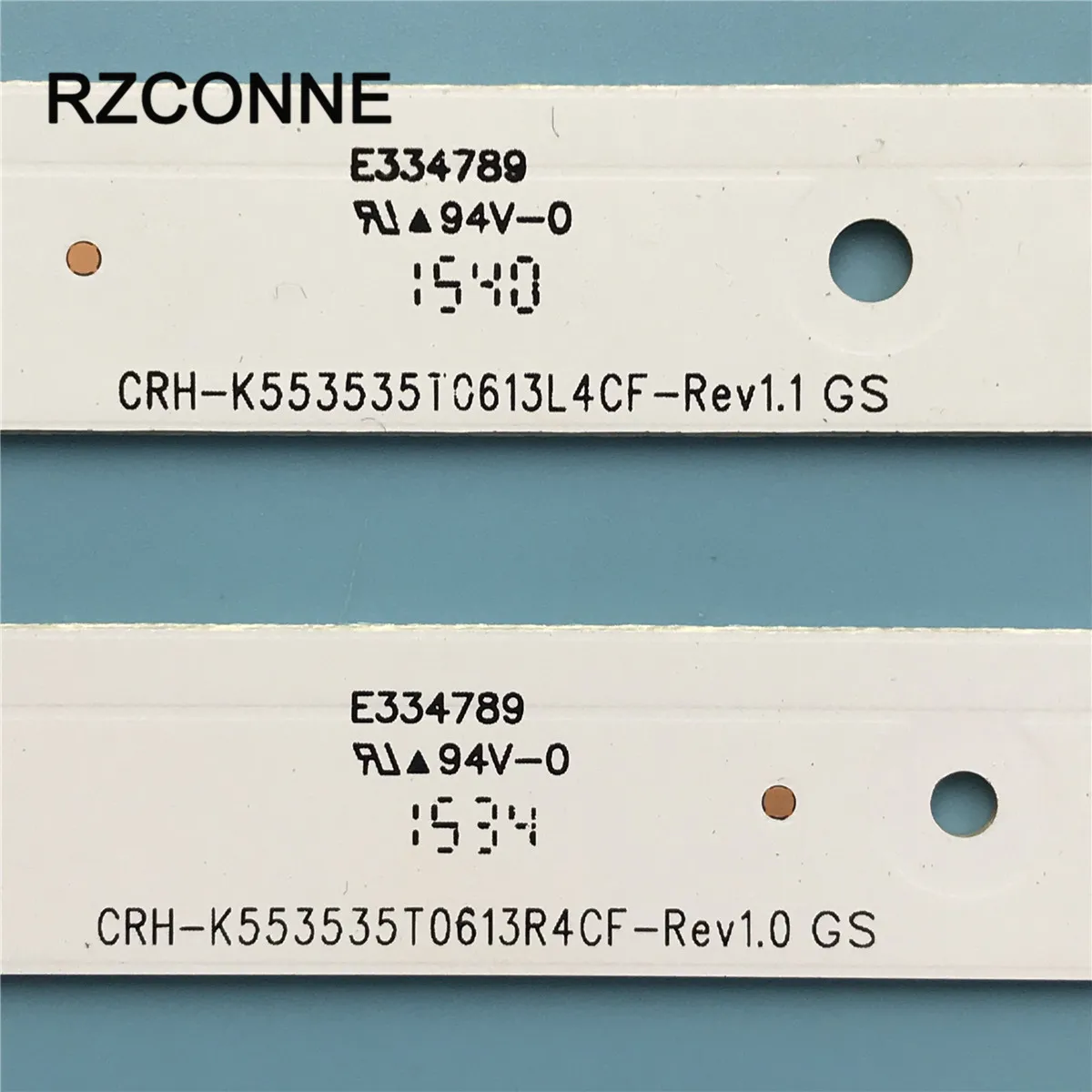 Светодиодный Подсветка полосы для CRH K553535T0613L4CF Rev1.1 K553535T0613R4CF RCA RLD5515A C Sanyo 55CE1168SR3 Haier