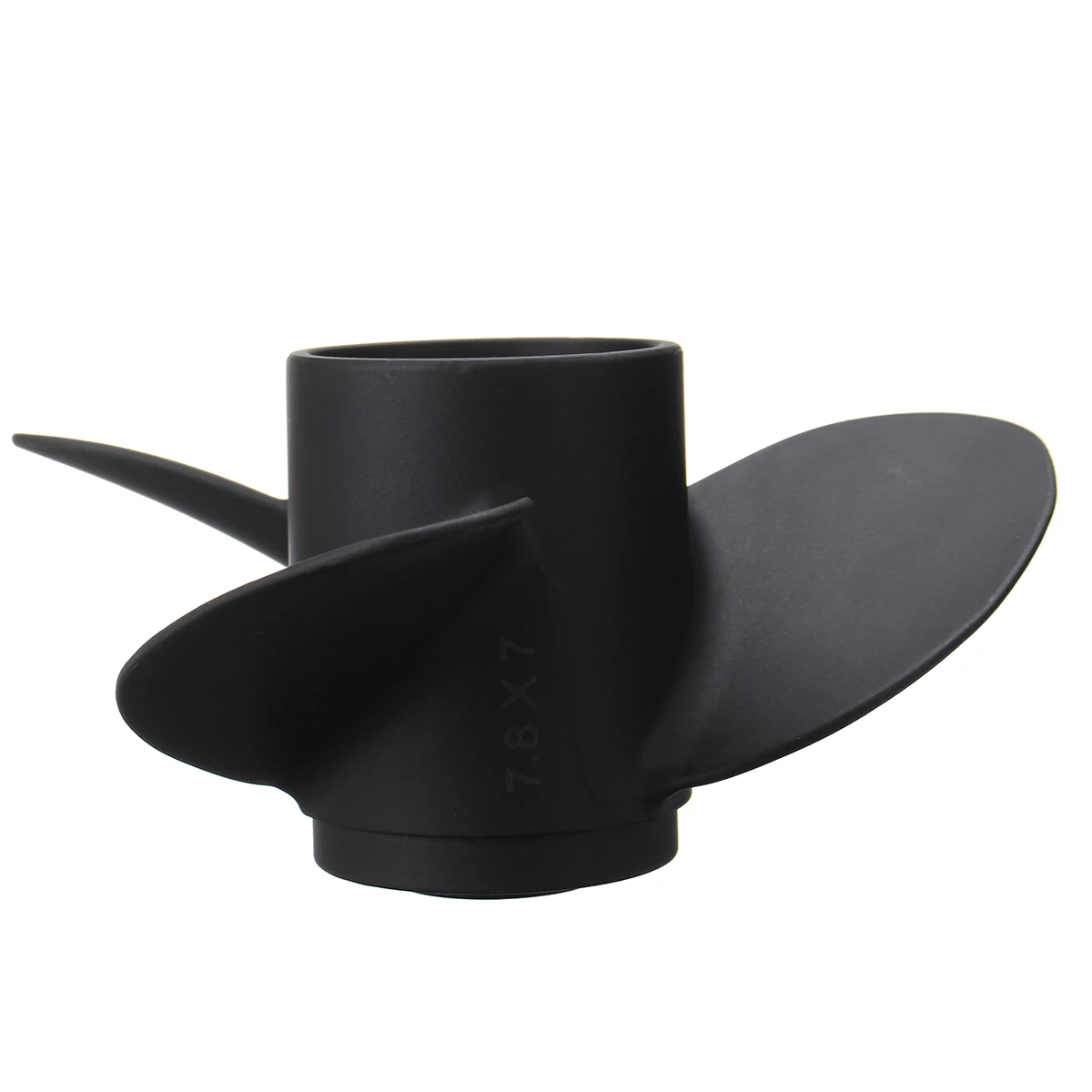 

Audew 7.8 x 7 Outboard Propeller For Tohatsu/Nissan/Mercury 4-6HP 3R1B645141 / 48-812949A02 Aluminum 12 Spline Tooth 3 Blades