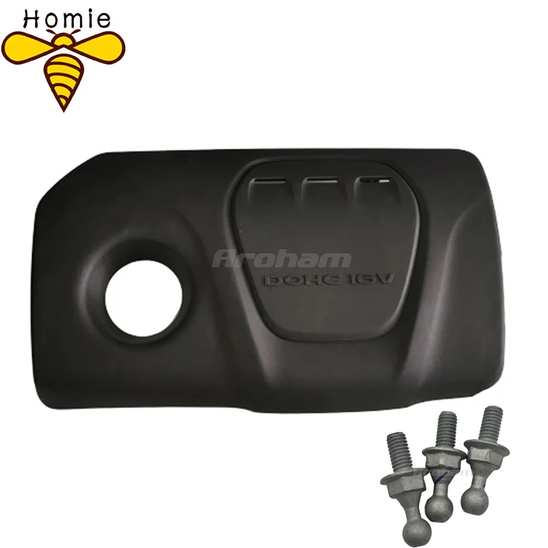 Крышка двигателя от пыли крышка Монтажный болт для Hyundai Creta IX25 1 6 Kia Rio 2017 OEM 292432 B400