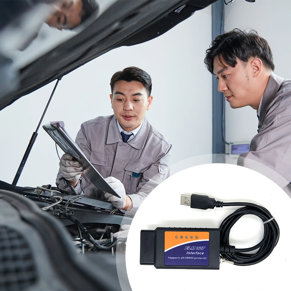 

Car Auto Diagnostic Scan Tool Car Diagnostic Scanner Cable Mini OBD2 USB Diagnostic Cable for FORSCAN ELM327 USB with Switch