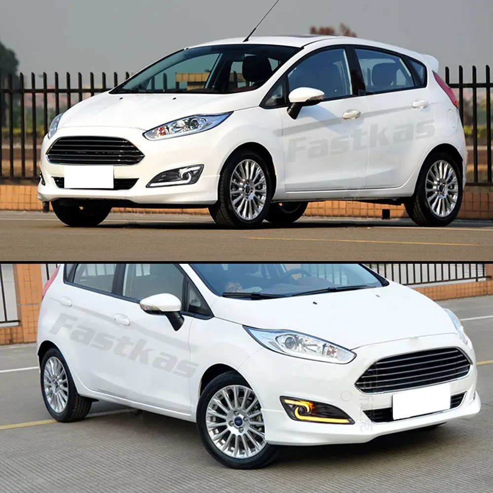 Дневные ходовые огни светильник ДХО для Ford Fiesta 2013 2014 2015 2016 белый желтый