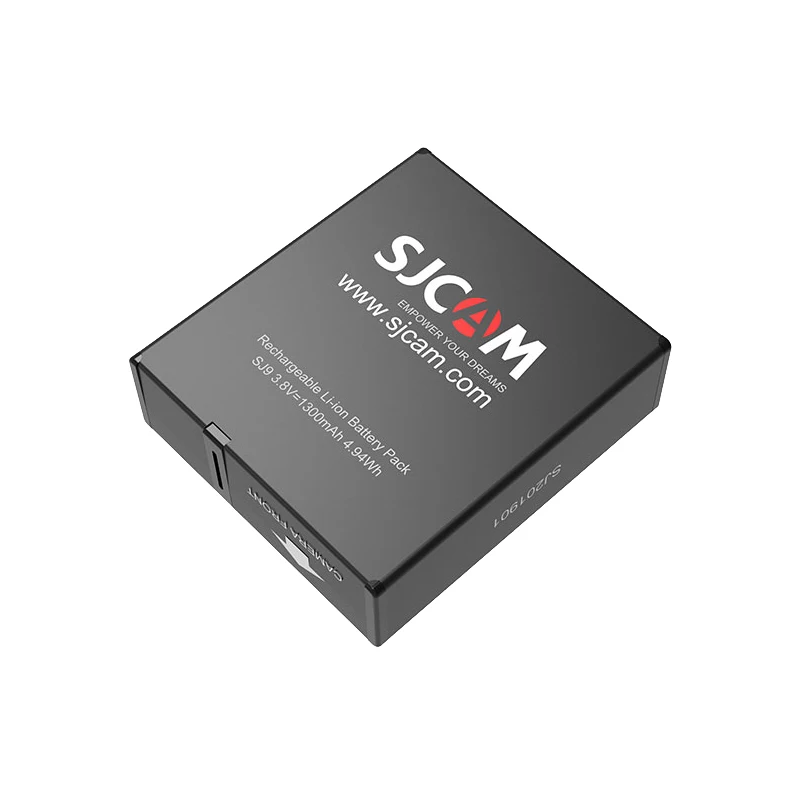 SJCAM SJ9 серии Аксессуары двойное зарядное устройство 1300mAh литий-ионная батарея водонепроницаемый чехол Коробка для SJ9 Strike/sj9 Max 4K экшн-камеры