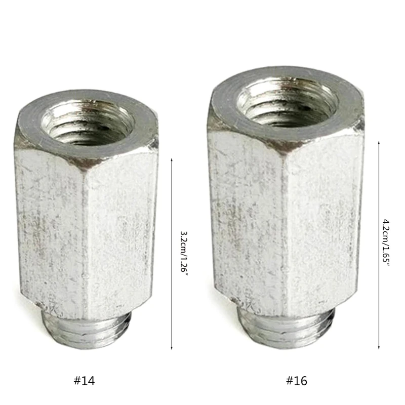 

M16 M14 Adapter Angle Grinder Polisher Thread Drill Bit Interface Converter Connector Power Tool Accessories Connecting Rod