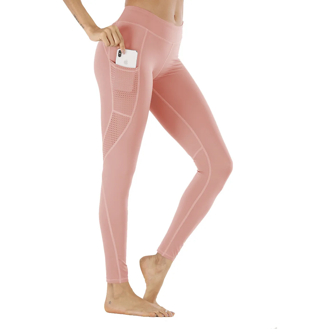 Брюки для йоги Mindstream с карманами леггинсы контроля живота Леггинсы