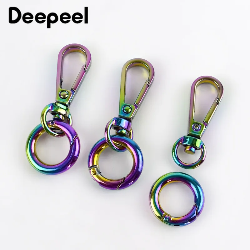 Deepeel хомут с круглым воротником для мальчиков и девочек сумки металлическими