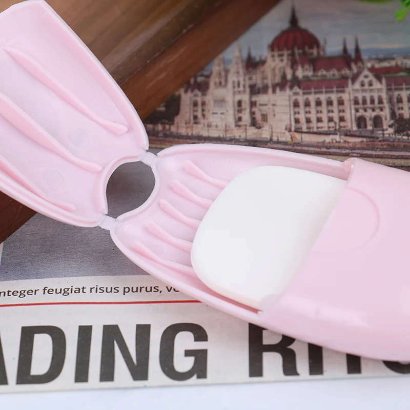 50 штук одноразовое мыло в коробке бумажная портативная коробка для мытья рук