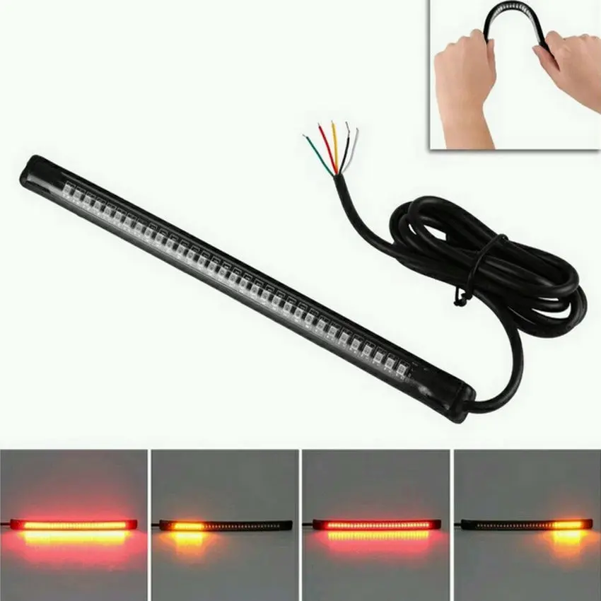 32 светодиодный гибкий двойной цвет желтый красный светильник лента для