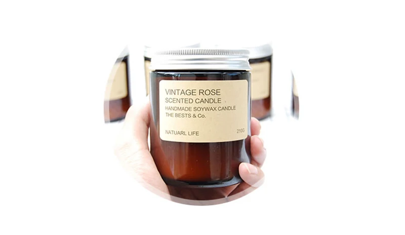 Соевые ароматические свечи для ароматерапии ароматическая свеча романтический