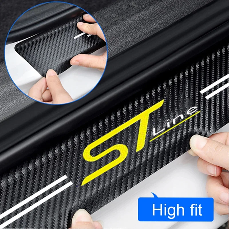 4 шт. для Ford ST Line Mondeo Fiesta Fusion Escape Edge Kuga Focus 2 3 Аксессуары автомобильной двери из
