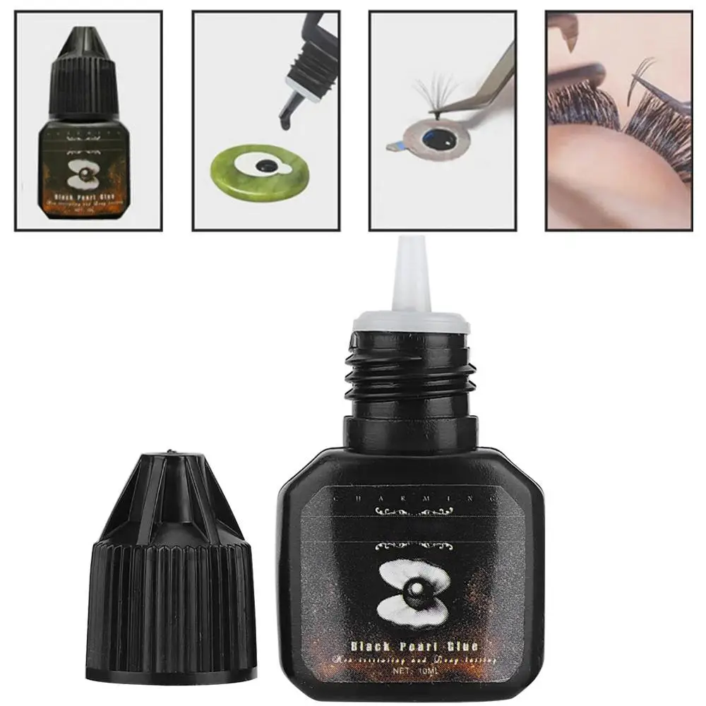 7 мл быстрое высыхание Наращивание ресниц Клей мягкий стойкий клей для