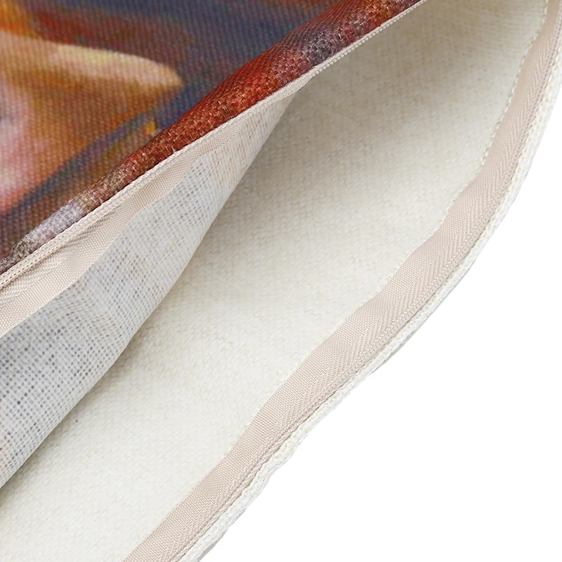 Минималистский подушки льняная Подушка Чехол для домашний текстиль картина