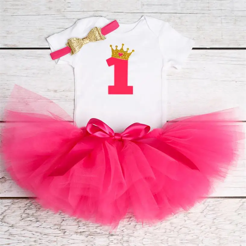 rose B Платье с Минни Маус для девочек, платье на крестины, одежда для первого дня рождения летняя одежда для маленьких девочек Нарядный костюм с Минни Маус, 12 месяцев - Цвет: rose B