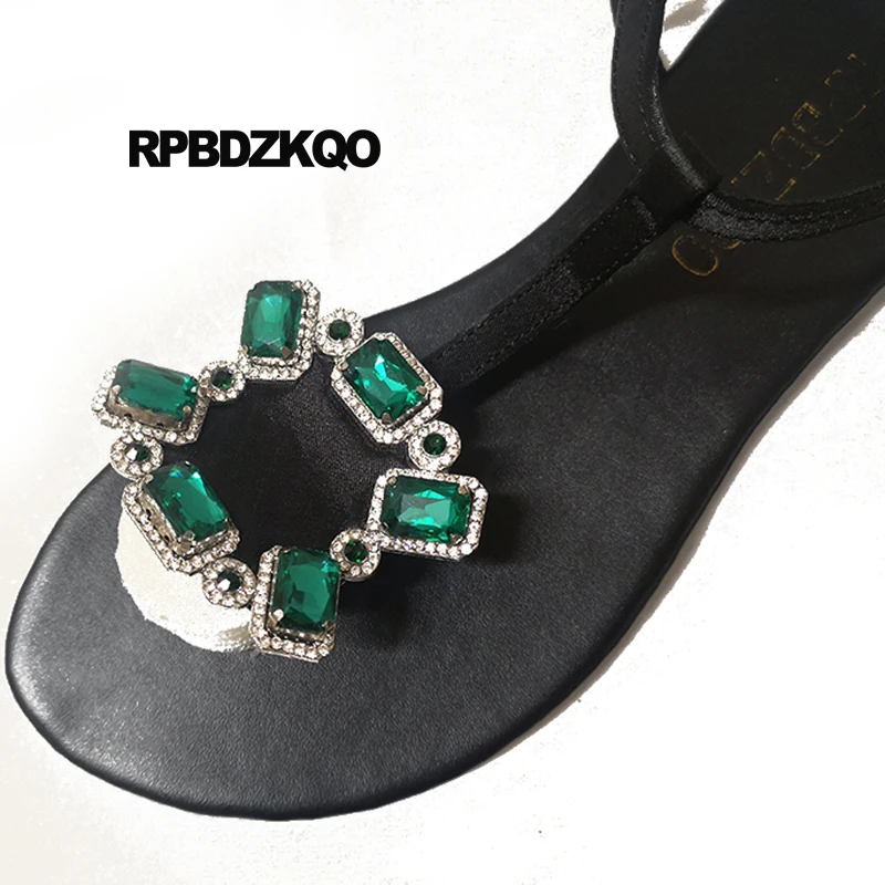 горный хрусталь дизайнерские сандалии женщины люкс 2017 драгоценный камень