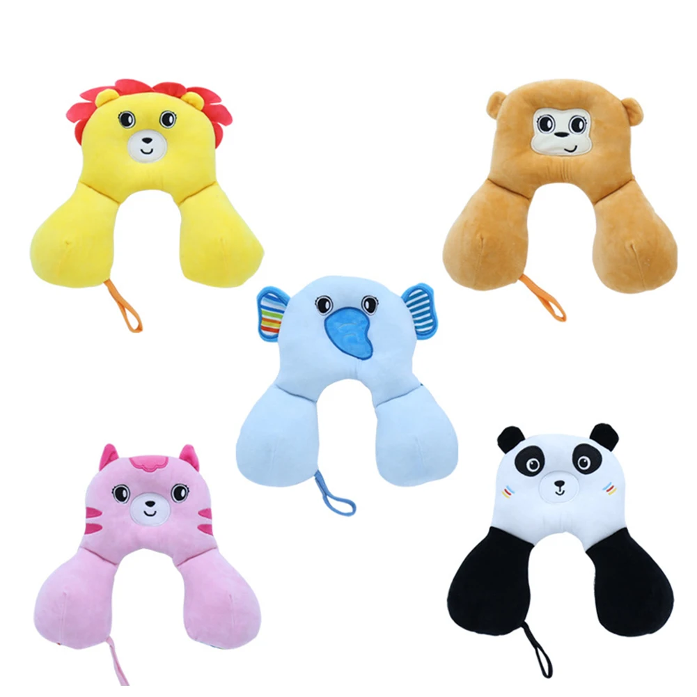 

Cervical Lightweight Portable Cute For Baby Ergonomic Sleep Cartoon Travel Neck Pillow Support Home U Shape Soft