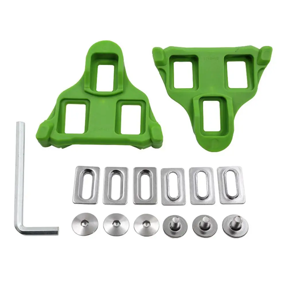 

TB-011 Anti-slip Rode Cycling Shoe Pedal Cleats Set Durable Bike Accessories