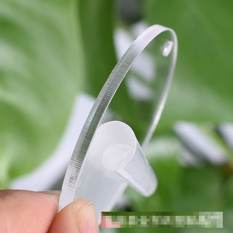 50 шт. акриловые диски прозрачные круглые пустые для DIY брелока набор Прямая