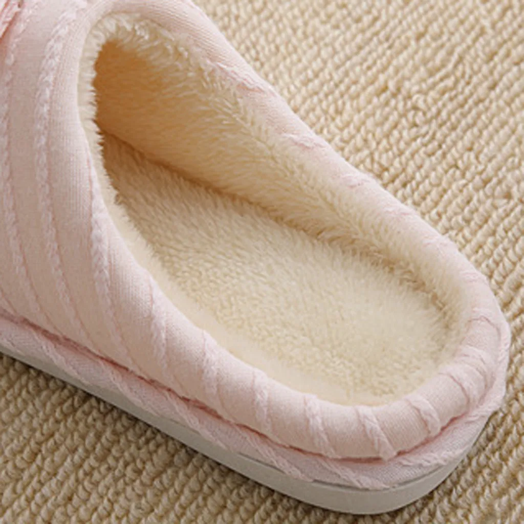 Домашние тапочки для мужчин и женщин теплые мягкие тапки с мультяшным принтом