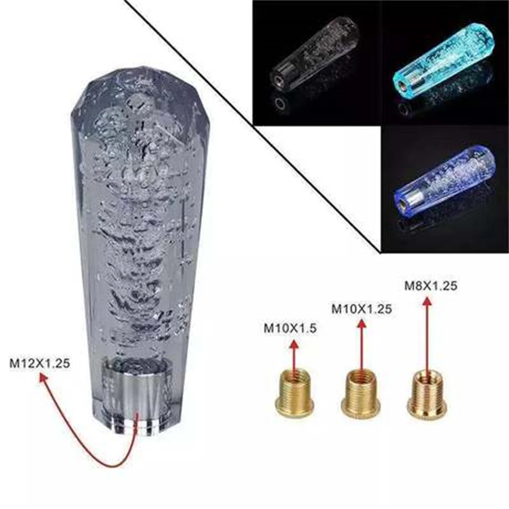 10 см Универсальная автомобильная прозрачная резиновая ручка переключения