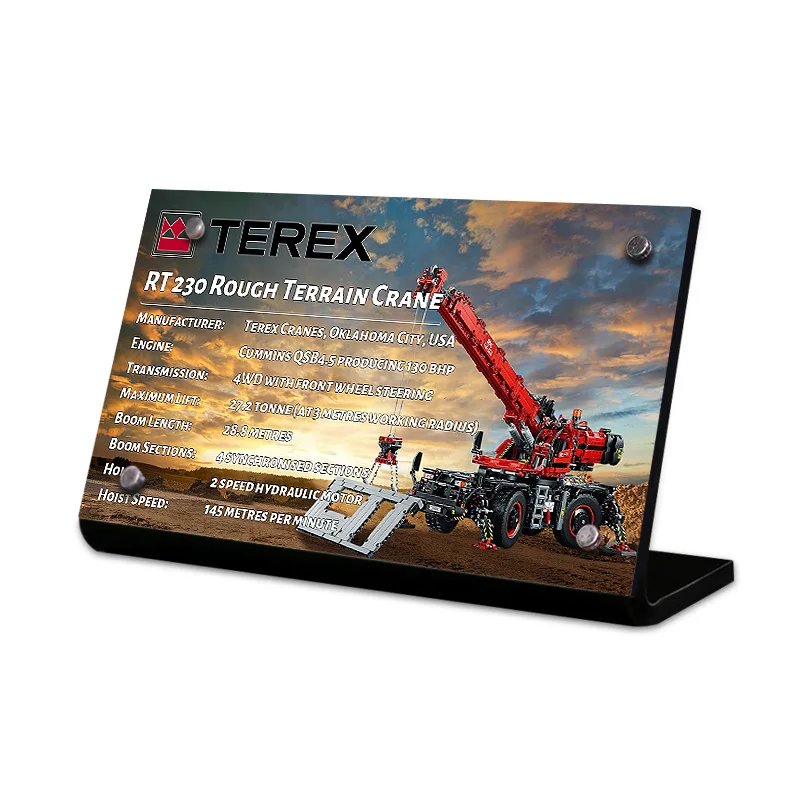 

Акриловая витрина марки для 42082 техники, вездеходный кран, игрушки, строительные блоки