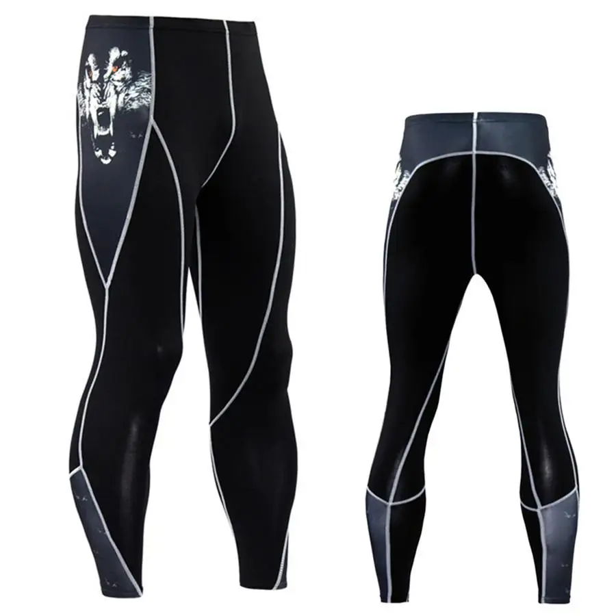 pants Новое мужское термобелье базовый слой спортивный костюм теплые мужские зимние спортивные костюмы компрессионная спортивная одежда термобелье 4XL - Цвет: pants