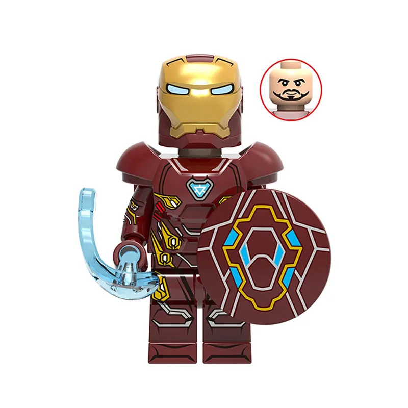 Мстители 4 эндшпиль LegoING Marvel Супер Герои Железный человек Тор строительные блоки