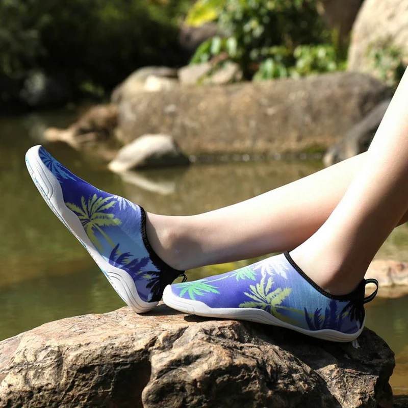 Летняя пляжная обувь Прогулочные кроссовки быстросохнущие носки для мужчин и