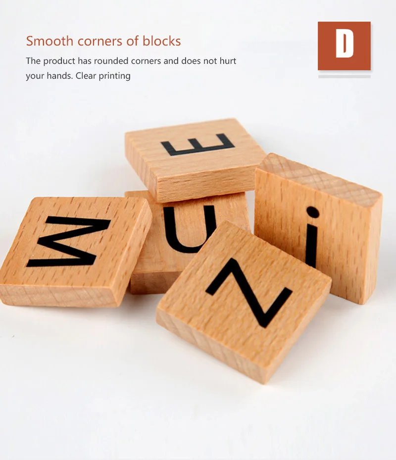 Детские игрушки Алфавит подходящие игры деревянные строительные блоки
