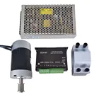 Трехфазный восьмипроводный бесщеточный двигатель 55 с внутренним ротором, двойные шарикоподшипники, постоянный ток 24-48 В, Бесшумный большой крутящий момент, мотор высокой мощности