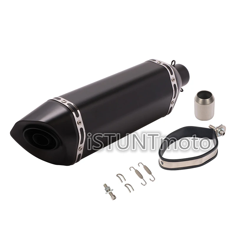 Akrapovic, 470 мм, 570 мм, универсальный, мотоциклетный, выхлопная, Модифицированная, глушитель, труба с DB killer для sx125 gsr 600 tmax 530 z1000
