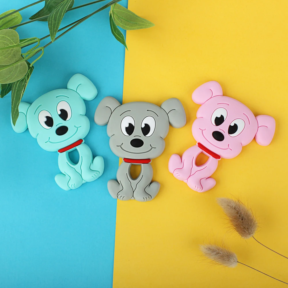 1 шт. силиконовая Игрушка грызунок для прорезывания зубов|Детские прорезыватели|