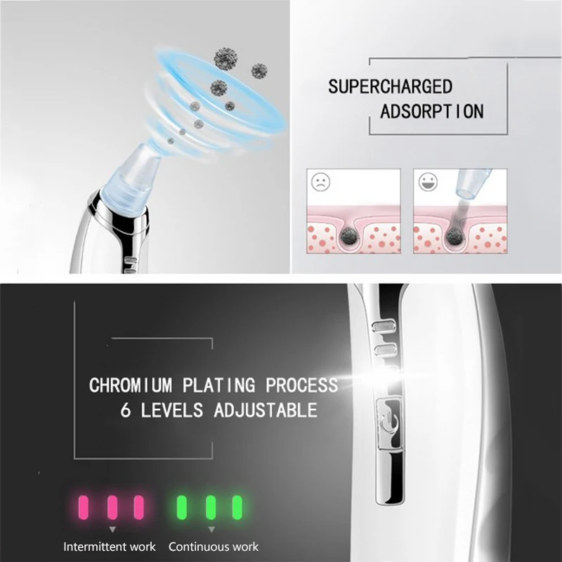 Устройство для удаления угрей Kemei USB устройство глубокого очищения носа зоны т