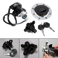 motorcycle ignition switch fuel gas cap seat lock key set for suzuki bandit gsf600 gsf 600 1995 2004 gsf1200 gsf 1200 1997 2005