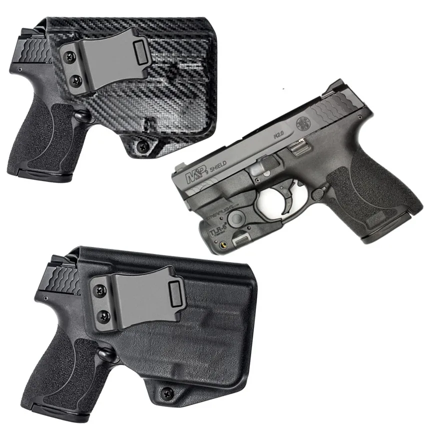 Углеродное волокно Kydex внутренний пояс кобура для Смит Wesson M P щит 9 мм встроенный