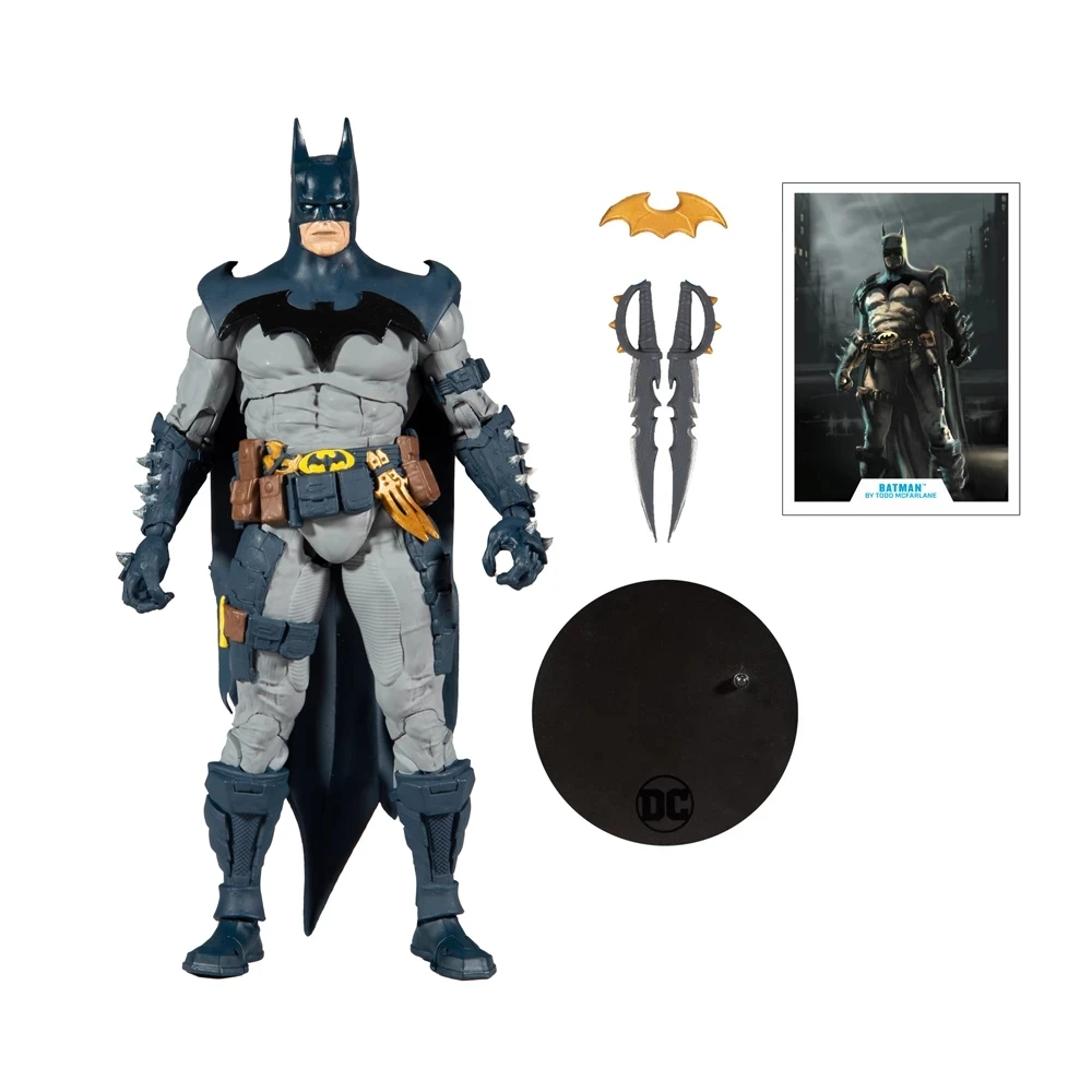 

McFarlane Arkham Asylum Batman Articulated Figure Model Toys 17cm