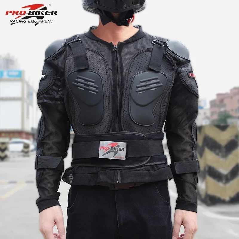 Мотоциклетная куртка Motowolf для гонок защитный чехол всего тела черный