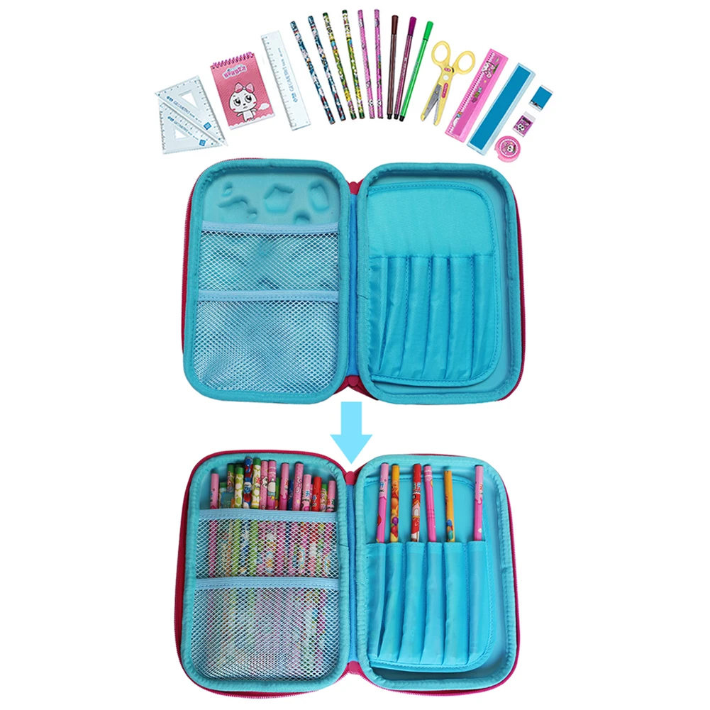 Школьный ранец для девочек Женская дорожная сумка на молнии макияжа