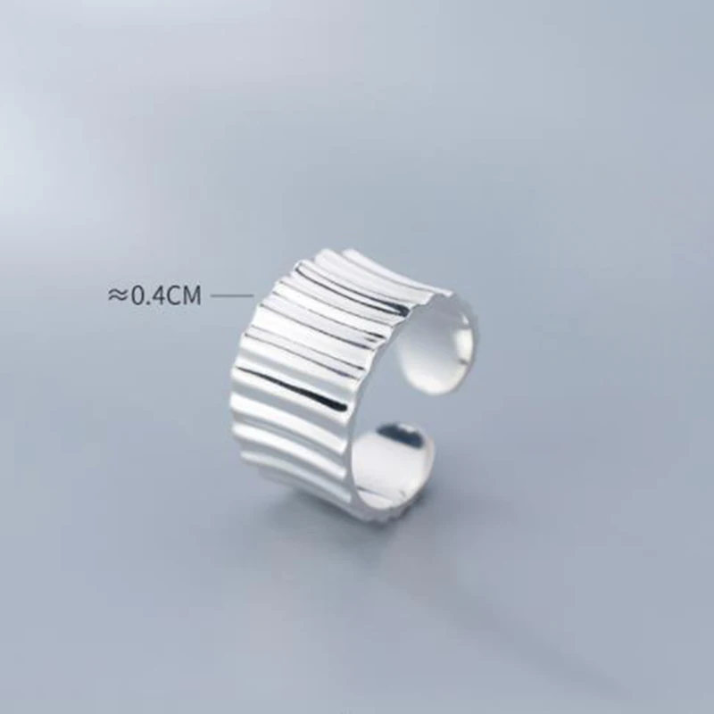 

100% 925 Silver Simple Rings Punk Rock Jewelry Minimalism Charm Anel Bohemia Jewelry Vintage Bague Femme Anelli Rings for Women