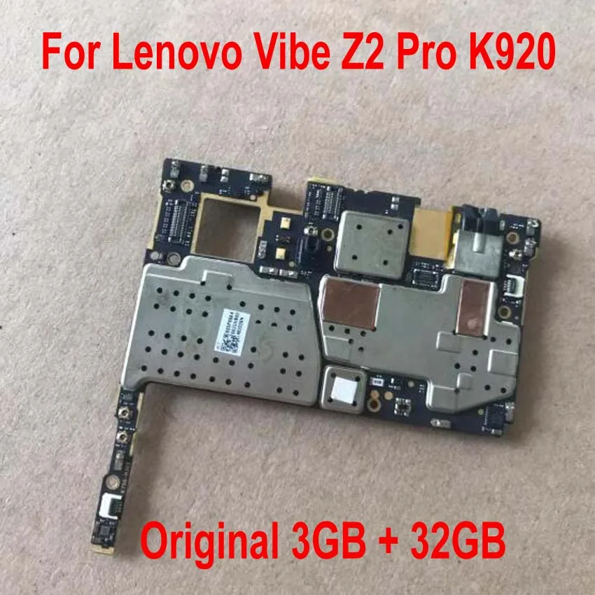 100% тестированная Рабочая оригинальная материнская плата для Lenovo Vibe Z2 Pro K920 3 ГБ 32