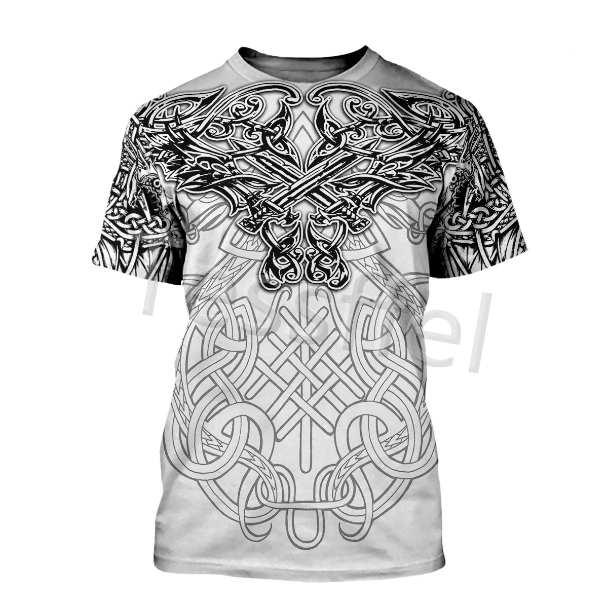 

Tessffel Cool Dragon Tattoo Men and Women 3D Printed New Harajuku T-shirt Summer Street Short Sleeve Style-3