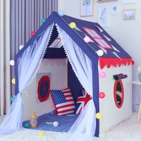 childrens tent indoor play house boy toy girl princess house baby house home bed fence castle