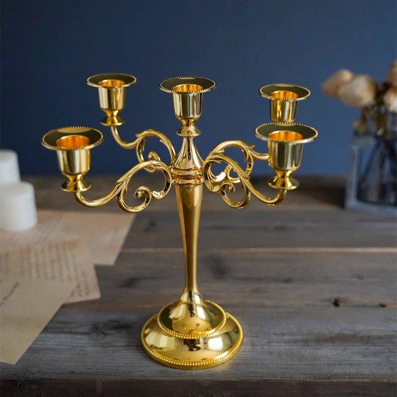 Декоративные подсвечники в европейском стиле на 5 подсвечников | Дом и сад