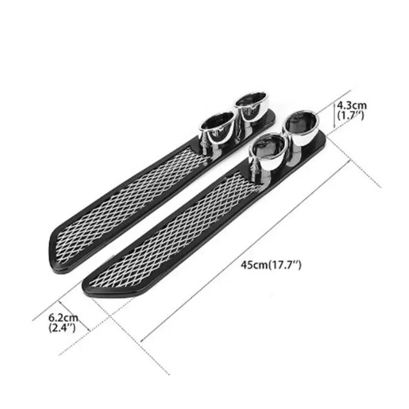 1 пара Универсальный Автомобильный Стайлинг поддельные декоративные