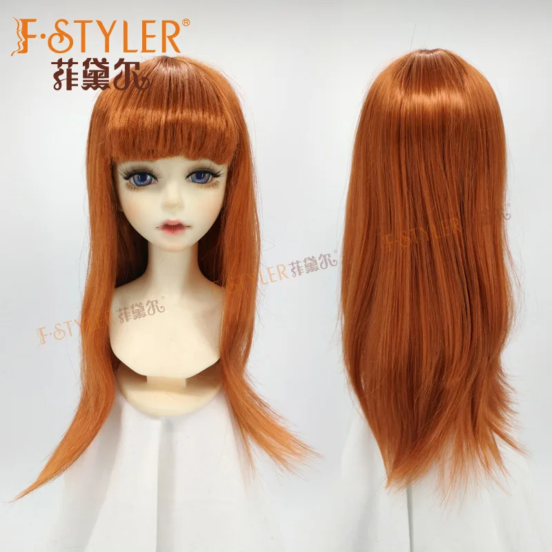 Moher 16 дюймов Синтетические Платиновые светлые волосы длинные натуральные