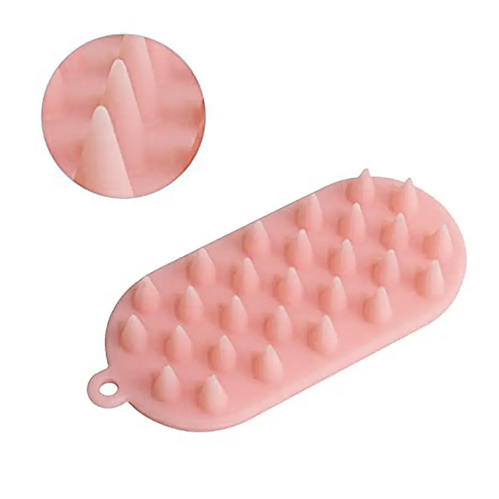 Multifunctional Soft Exfoliating Silicone Bath Shampoo Scrubber Face Manual Facial Cleaning Wash Clean Brush | Красота и здоровье